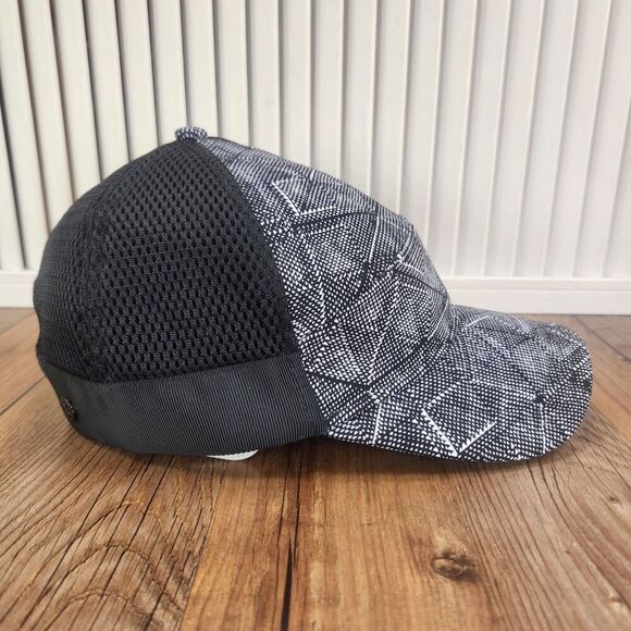 Lululemon Athletica Black White Geometric Snapback Baseball Hat Cap Casual Style - Picture 4 of 10